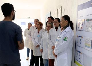 Hospital Nossa Senhora Aparecida recebe visita de alunos de Enfermagem da UNIP Jundiaí