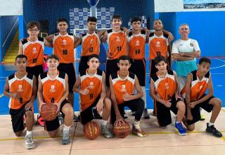 Basquete sub-14 estreou na Liga Metropolitana no último sábado (10)