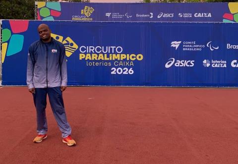 Atleta do PEPT representa Itupeva em etapa nacional do Circuito Paralímpico Loterias Caixa