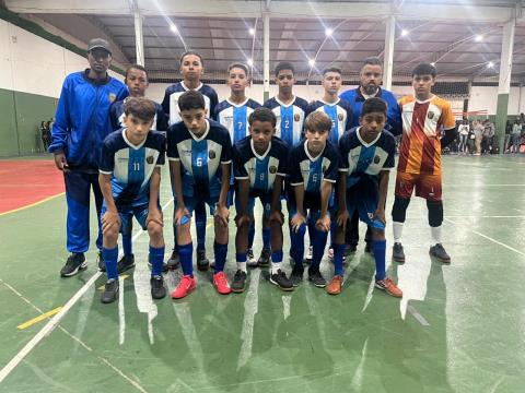 Sub-14 cai uma posição na Copa Valinhos de Futsal