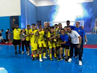 Na base da bola: Prefeitura conclui 3ª edição do sub-12 e sub-14 de futsal