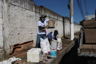 Depois de ação em dois bairros, mutirão contra a dengue acontece novamente no Santa Fé e na Vila Independência