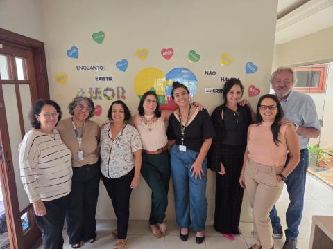 Referência na região, Centro CAIO recebe visita de Vinhedo