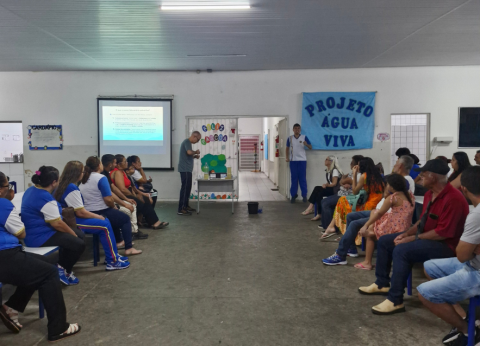 Projeto Água Viva promove atividades para professores e alunos da Educação de Jovens e Adultos de Itupeva