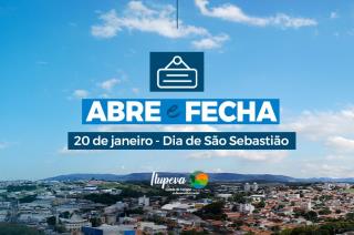 Servi&ccedil;os p&uacute;blicos ter&atilde;o hor&aacute;rio diferenciado no feriado do padroeiro nesta sexta (20)