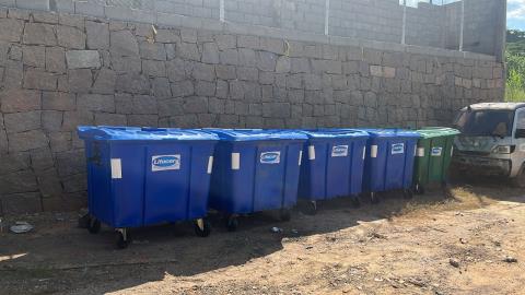 Prefeitura substitui lixeiras comunitárias por novos contêineres em bairros de Itupeva
