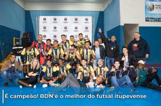 BDN conquista o 33&ordm; Campeonato Principal de Futsal 