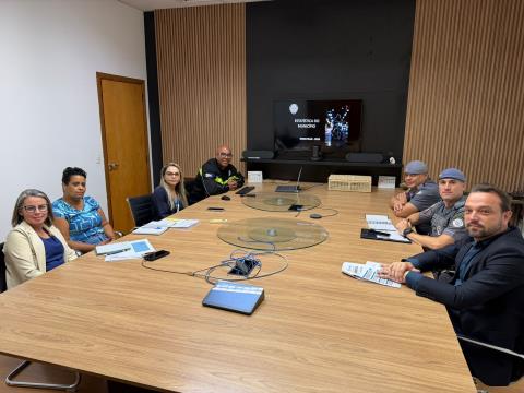 Segurança no trânsito: Prefeitura e Polícia Militar realizam reunião no Paço