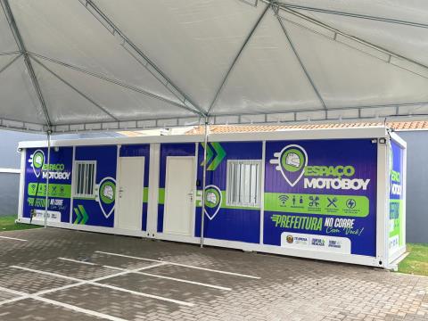 Base de Apoio aos Motoboys e Motogirls será entregue neste sábado (27)
