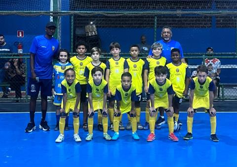 Copa Valinhos de Futsal: Sub-10 segue na zona de classificação