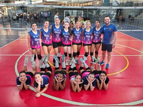 Equipes sub-14 e sub-15 de Itupeva se destacam na Liga Sorocaba de Voleibol
