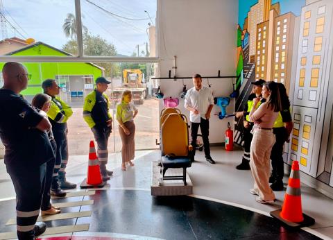 Itupeva recebe comitiva de Monte Mor para apresentar ações de educação no trânsito