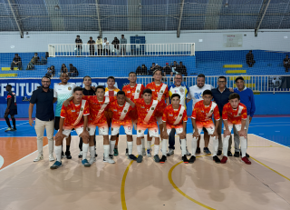 Sub-18 está classificado para as quartas de final da Copa Metropolitana de Futsal