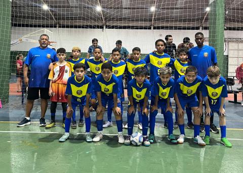 Sub-12 faz ótima partida, mas deixa vitória escapar na Copa Valinhos de Futsal