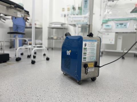 Hospital Municipal de Itupeva inicia uso de robô para esterilização e desinfecção de ambientes