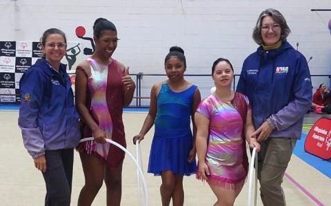 Itupevense conquista ouro na Ginástica Rítmica das Olimpíadas Especiais Brasil em Jundiaí