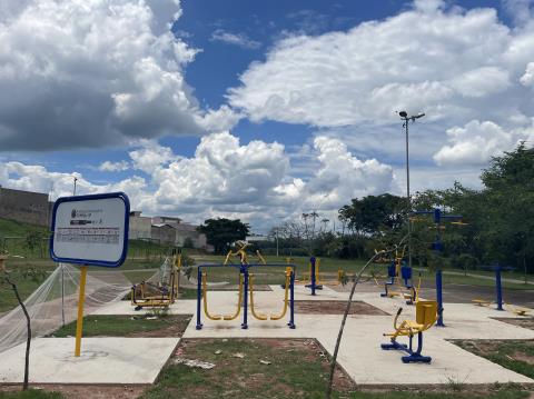 Prefeitura de Itupeva instala mais duas academias ao ar livre no município