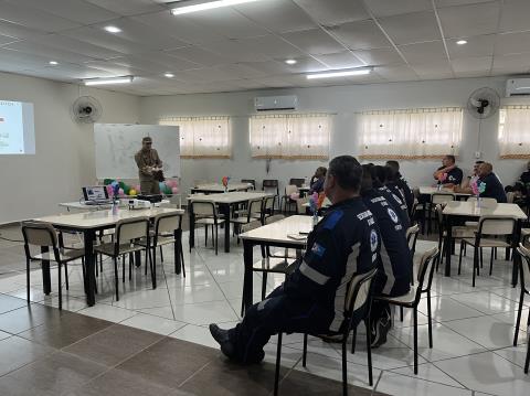 Servidores do Transporte Sanitário Eletivo passam por capacitação