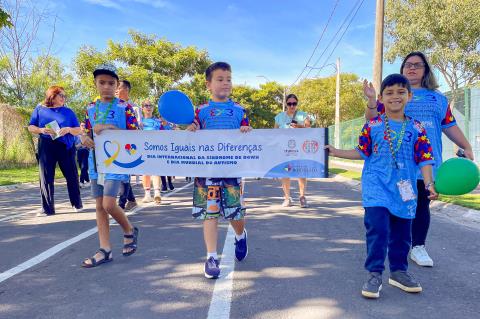 Caminhada e piquenique no Parque da Cidade marcam ações de conscientização do autismo em Itupeva