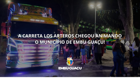 A CARRETA LOS ARTEROS CHEGOU ANIMANDO O MUNICÍPIO DE EMBU GUAÇU!