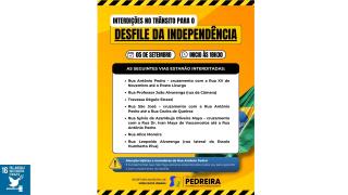Desfile Cívico 7 de Setembro - Trânsito