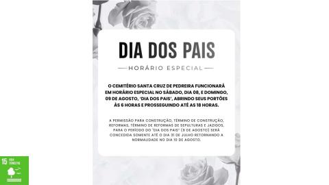 Cemitério ‘Dia dos Pais’