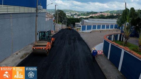 Pavimentação Asfáltica - Rua Maria Angi Sarkis 02