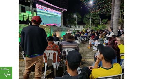 Copa na Praça - Brasil x Marrocos 03