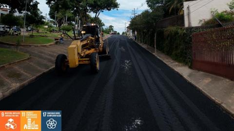 Pavimentação Asfáltica Rua Adolpho Begalli 01