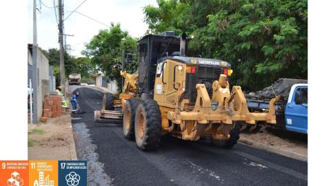 Pavimentação Asfáltica Rua Luzia Drudi Begalli 01