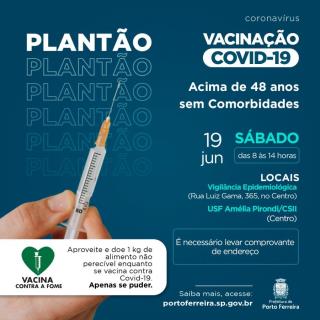 432. Vacinação. 2021. 06.19 - 48+