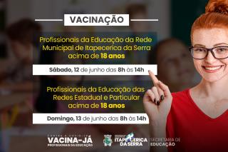 Vacinação Professores  - Tumb