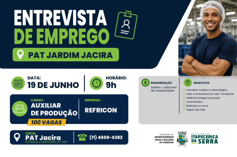 PAT ENTREVISTA DE EMPREGO - LAYOUT NOVO 2026 - REFRICON - 1600x1660
