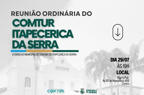 REUNIÃO COMTUR JULHO - PREF.ITAP-SITE