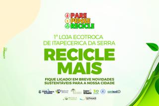 1ª loja Ecotroca de Itapecerica da Serra, a RecicleMais_Tumb