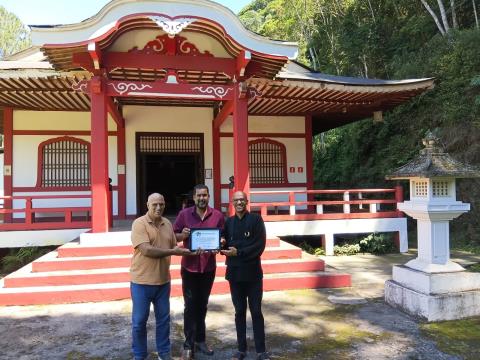 Vistoria renovação Selo Verde Templo Kinkaku-ji 13.02.26
