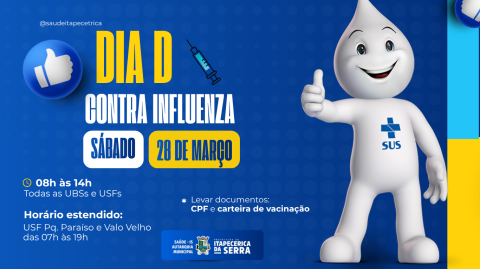 Campanha De Vacinação Contra Gripe Prefeitura Criativo Azul E Amarelo Post Para Instagram (Site) (2) (1)